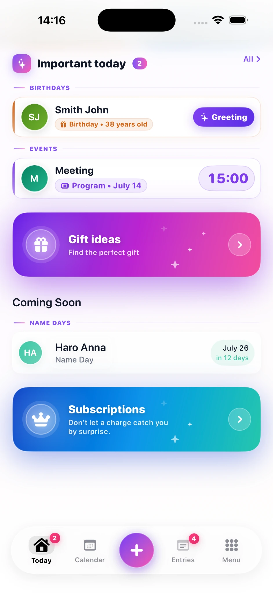 Evently Today overview
